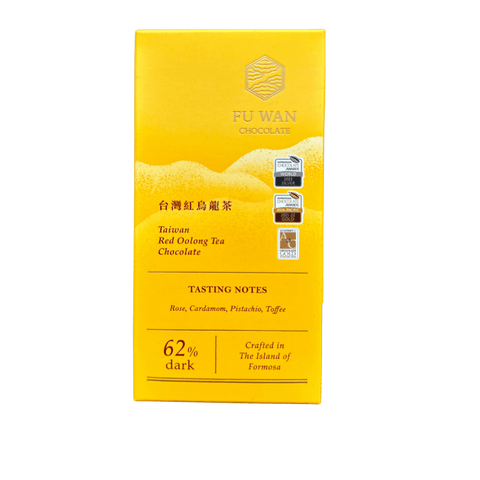 Fu Wan Taiwan Red Oolong Tea - 62% Chocolate
