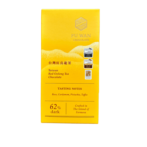 Fu Wan Taiwan Red Oolong Tea - 62% Chocolate